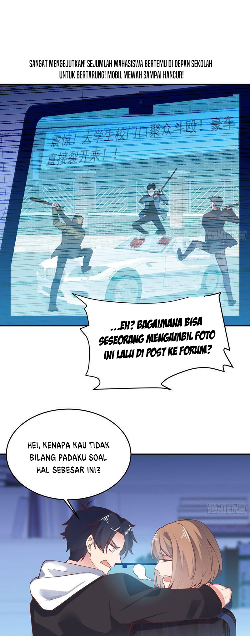 Carrying The Goddess Along Chapter 57 Gambar 12
